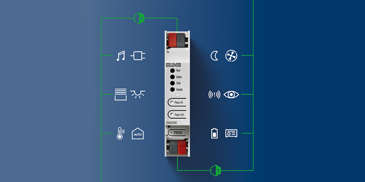 KNX Bereichs- und Linienkoppler bei Elektro Schaborak GmbH & Co. KG in Höpfingen